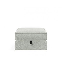 Inside 75 Pouf-coffre tissu - Ecru