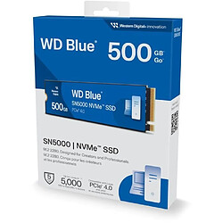 Acheter Western digital WD Blue SN5000 500Go M.2 2280