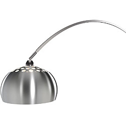ICONIK INTERIOR Lampe de sol Arco en métal avec base en marbre – Arko Noir pas cher