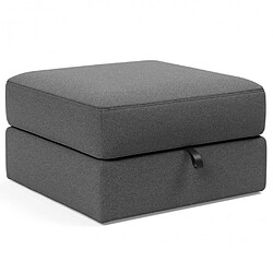 Inside 75 Pouf-coffre carré - Gris