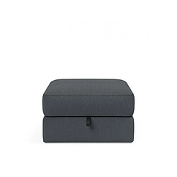 Inside 75 Pouf-coffre tissu - Gris