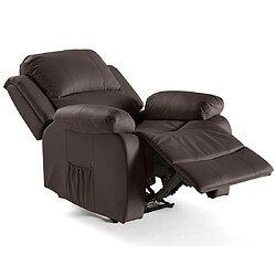 Avis Bestmobilier Fauteuil relax électrique Armand - Marron