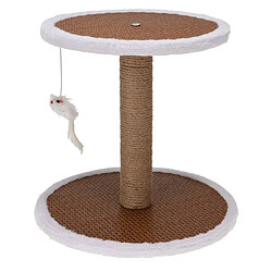 Arbre à chat sur pied avec souris - 35x35x33 cm