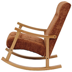 Avis Mendler fauteuil rocking chair - Orange