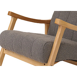 Acheter Mendler Fauteuil rocking chair - Gris