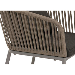 Avis Mendler Lot de 2 chaises de jardin - Gris clair