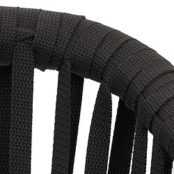 Acheter Mendler lot de 2 chaises de jardin - Gris anthracite