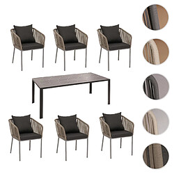 Mendler Garniture de jardin HWC-N41