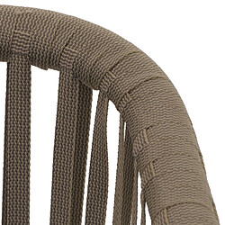 Acheter Mendler Lot de 2 chaises de jardin - Gris clair