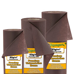 225 m² de film de paillage Aquagart - Marron