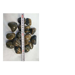 Acheter AquaGart 100 kg galets polis, marron rayé