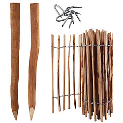 Aquagart Palissade 5 m Bois Noisetier