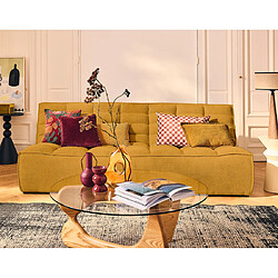 Lisa design Canapé 3 places Ellie - Jaune