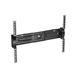 Meliconi GS T600 PLUS Support mural ultra-mince - Pour écran 50" à 86" - Inclinaison +/- 15Â° - Noir