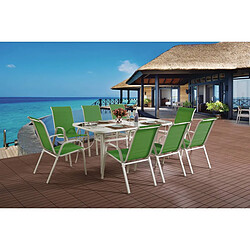 Ensemble table & chaises