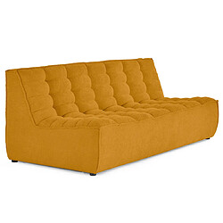 Lisa design Canapé 3 places Ellie - Jaune