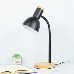 Lampe de Bureau E27 Lampe de Table Flexible Noir