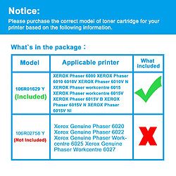 Alclear LCL XEROX Phaser 6000/6010 - Jaune