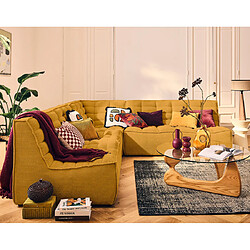 Lisa design Canapé modulable Ellie - Jaune