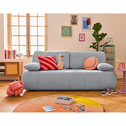 Bestmobilier canapé droit 3 places - Gris