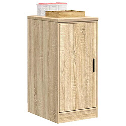 vidaXL Armoire de rangement de garage - Chêne sonoma 40x51x85