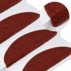 VidaXL Rouge 56x17x3 cm