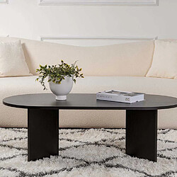 Acheter Hanah home Table basse ovale - Noir