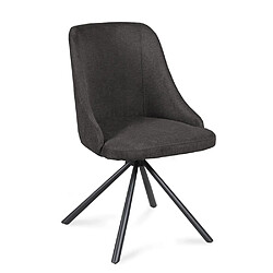 Le Quai Des Affaires Chaise pivotante HORIZON / Gris foncé