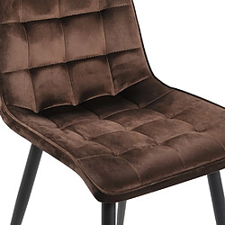Le Quai Des Affaires Chaise de salle à manger MUSE/ Marron