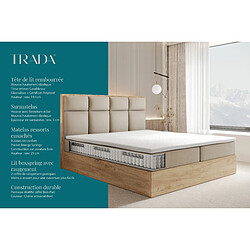 TRADA Ensemble Lit Selva 160x200 avec Rangement