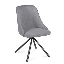 Le Quai Des Affaires Chaise pivotante HORIZON / Gris clair