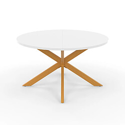 Avis Idmarket MARKET - Table Basse GISELE Ronde 70 Cm