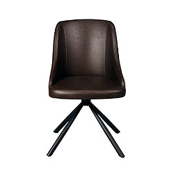 Le Quai Des Affaires Chaise pivotante HORIZON / Marron