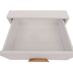 Avis Mendler Table de nuit N89 - Blanc