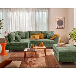Acheter Lisa Design Rune - canapé d'angle gauche 4 places en velours texturé