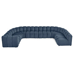 Acheter Lisa design canapé modulable Debbie - Bleu