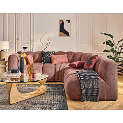Lisa design Debbie canapé d'angle droit - Rose