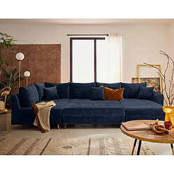 Acheter Lisa design Rune canapé panoramique - Bleu