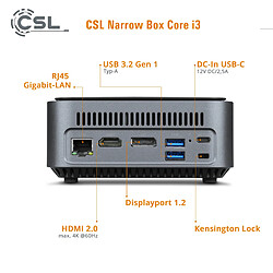 Acheter CSL-Computer CSL Computer Mini PC Narrow Box