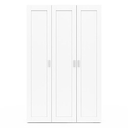Acheter Idmarket Armoire 3 portes VITO blanc