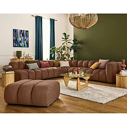 Lisa design canapé modulable Debbie - Terracotta