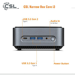 Avis CSL-Computer CSL Computer Narrow Box Core i3