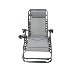 Acheter Habitat Et Jardin Fauteuil de jardin relax zéro gravité [ ]Sintra[ ] - Taupe