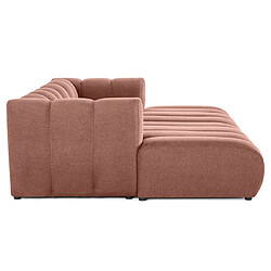 Lisa design Debbie canapé modulable - Rose pas cher