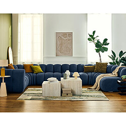 Lisa design canapé modulable Debbie - Bleu