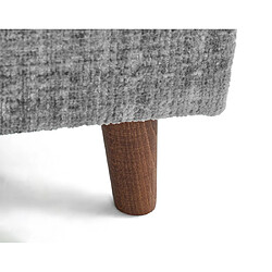 Avis Lisa design canapé panoramique d'angle droit - Gris