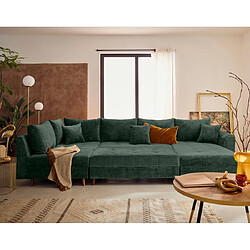 Acheter Lisa design Canapé panoramique 7 places - Vert