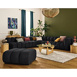 Lisa Design Canapé Debbie - Noir