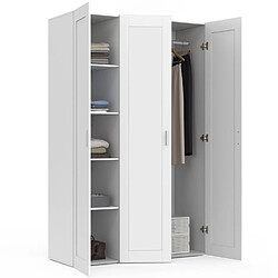 Avis Idmarket Armoire 3 portes VITO blanc