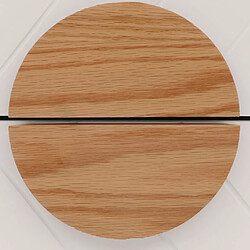 MENDLER Table de nuit N89 - Blanc